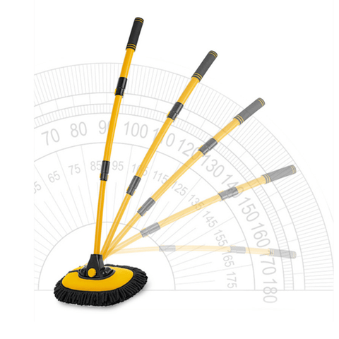 Balai Brosse Incurvé de Nettoyage en Tissu Chenille