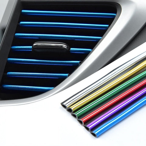 Bande Décorative Effet LED Sortie d'Air Voiture