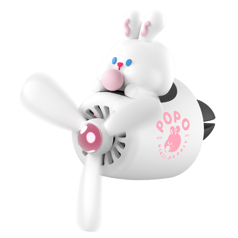 Bunny Air Pilot | Avion Diffuseur d'Air Rotatif Parfumée