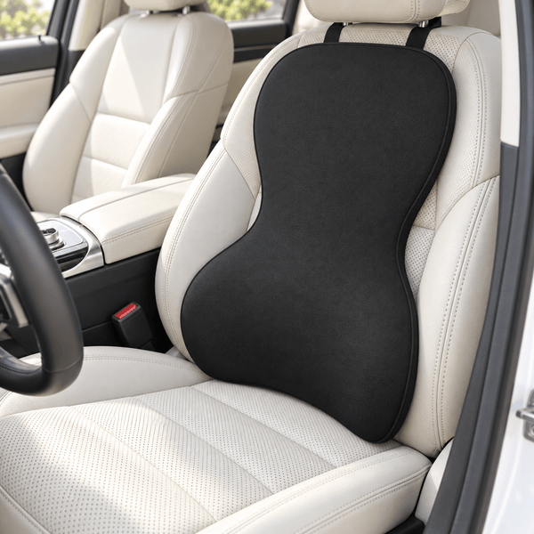 Coussin Dorsal Voiture Ergonomique – Soutien Intégral du Dos - Coussin Lombaire Voiture