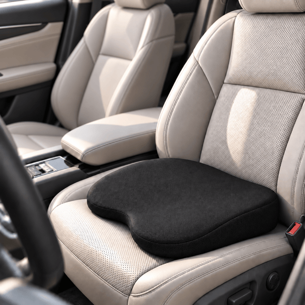 Coussin Voiture Confort Fessier – Mémoire de Forme Ergonomique -