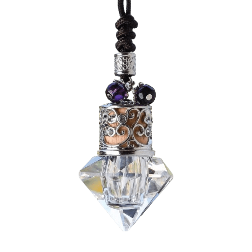 Désodorisant Voiture Pendentif Cristal de Luxe -