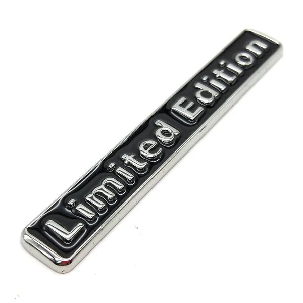 Sticker Personnalisé Voiture Limited Edition -