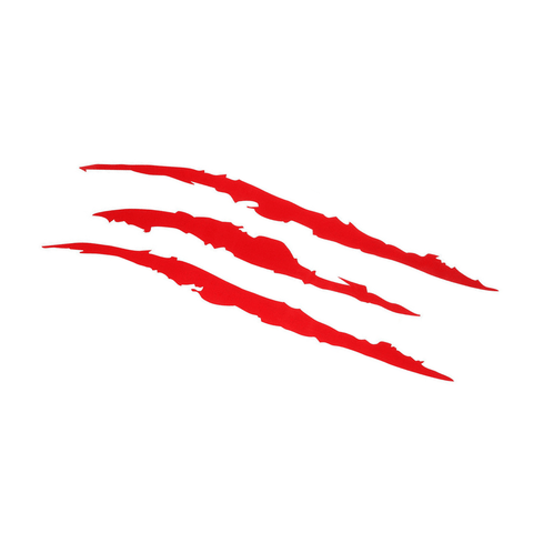 Sticker Voiture Griffes de Fantôme Réfléchissantes