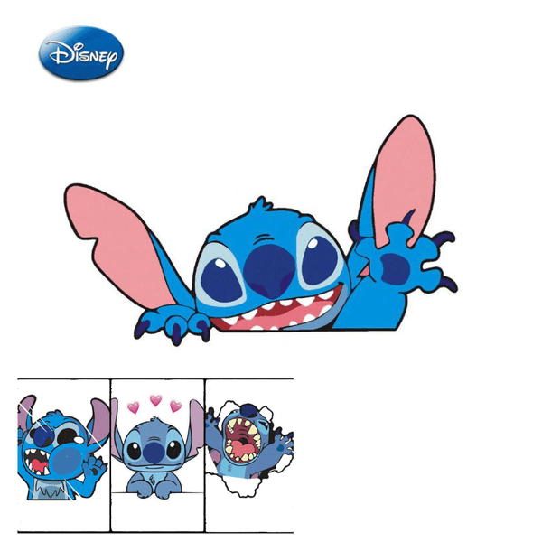 Stickers Disney Stitch Voiture Décoration Mignonne -