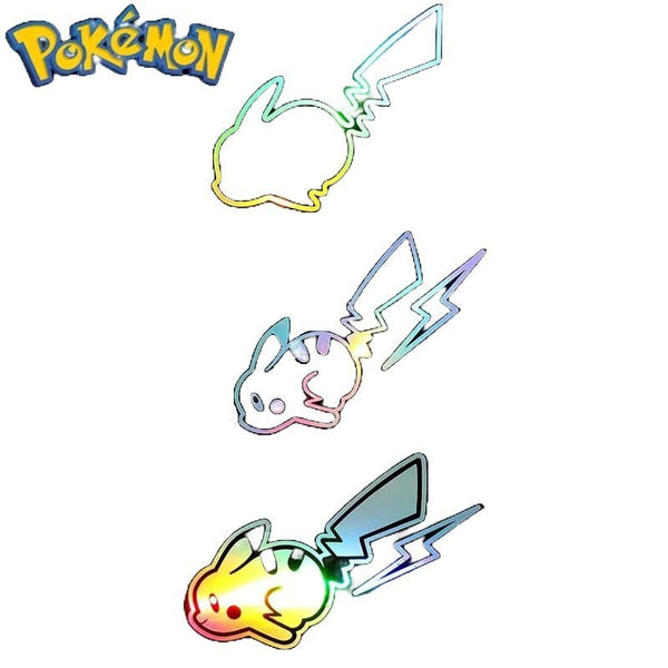 Stickers Réfléchissants Voiture Pikachu Pokémon -