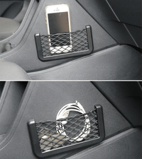 Support Filet Adhésif de Rangement Voiture - 0