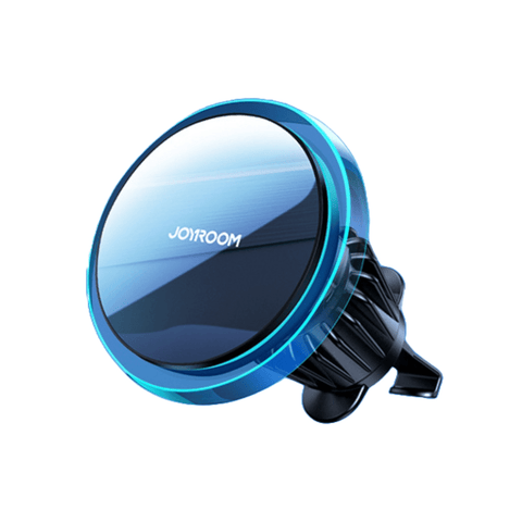 Support Magnétique Voiture Induction Cristal Bleu