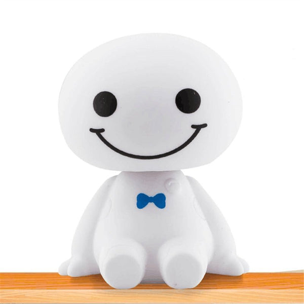 Figurine Baymax Robot Tête Ressort - 0