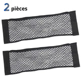 Filet de Rangement Voiture Adhérant Maille Élastique -