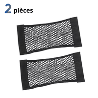Filet de Rangement Voiture Adhérant Maille Élastique -
