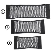 Filet de Rangement Voiture Adhérant Maille Élastique -