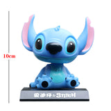 Figurines Disney Lilo et Stitch Têtes Mobiles Voiture