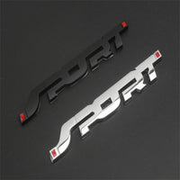 Autocollant Voiture Badge Emblème Sport 3D