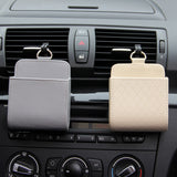 Support Boîtier Rangement Cuir Voiture