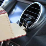 Support Boîtier Rangement Cuir Voiture