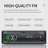 Poste Radio Bluetooth Voiture Switch LED