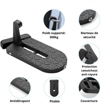 Marchepied de porte de voiture, marchepied de porte pour accès au toit de  voiture, capot de marchepied de voiture pour toit, crochet de porte de  voiture