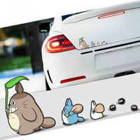 Autocollant pour Voiture Famille Totoro