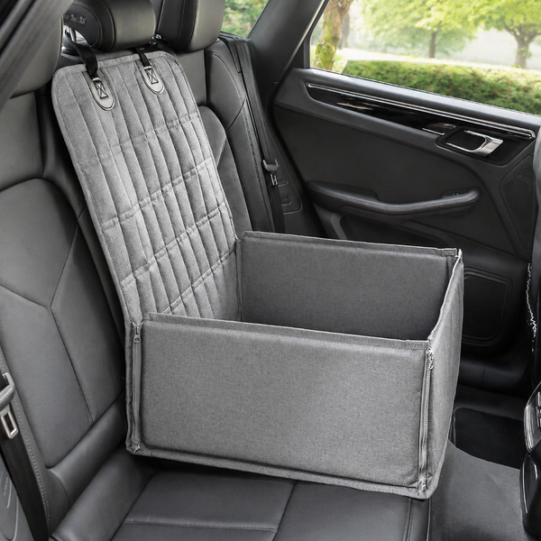 Niche de Voyage Pliable pour Chien et Chat en Voiture