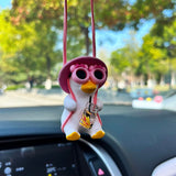 Figurine Canard Animé Décontracté Suspendu