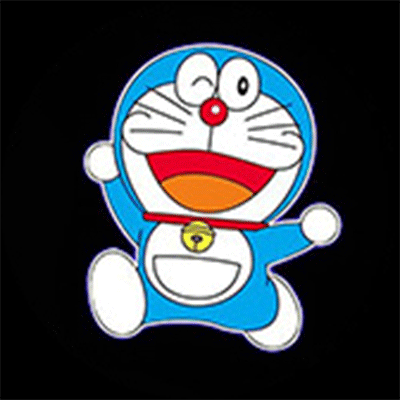 Lampe LED Voiture Projecteur Animation Cartoon - Sylvercar