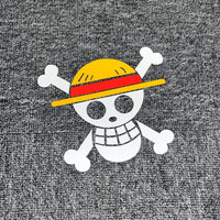 Sticker Voiture Emblème Pirates du Chapeau de Paille