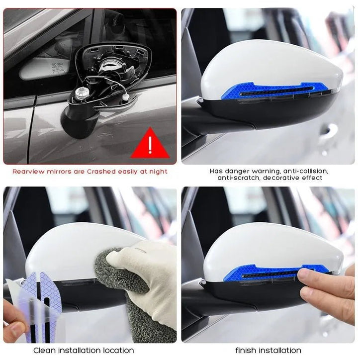 Autocollant Lumineux Anti - Collision Voiture - 0