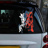 Autocollant Naruto Voiture Animation Kurama - 