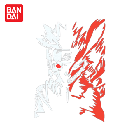 Autocollant Naruto Voiture Animation Kurama