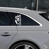 Autocollant Personnalisé Voiture Lion Royal - 