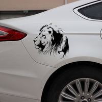 Autocollant Personnalisé Voiture Lion Sauvage - 0