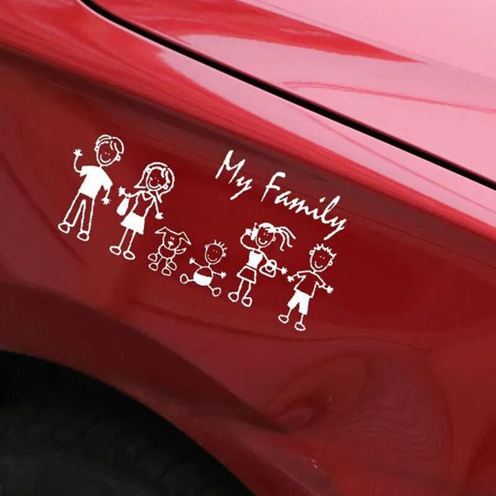 Autocollant pour Voiture My Family - 