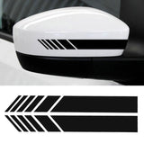 Autocollant Rétroviseur Voiture Bandes Sport - 