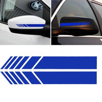 Autocollant Rétroviseur Voiture Bandes Sport - 