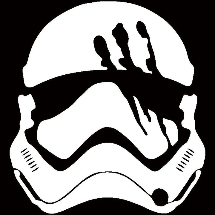 Autocollant Star Wars Voiture Soldat Stormtrooper - 
