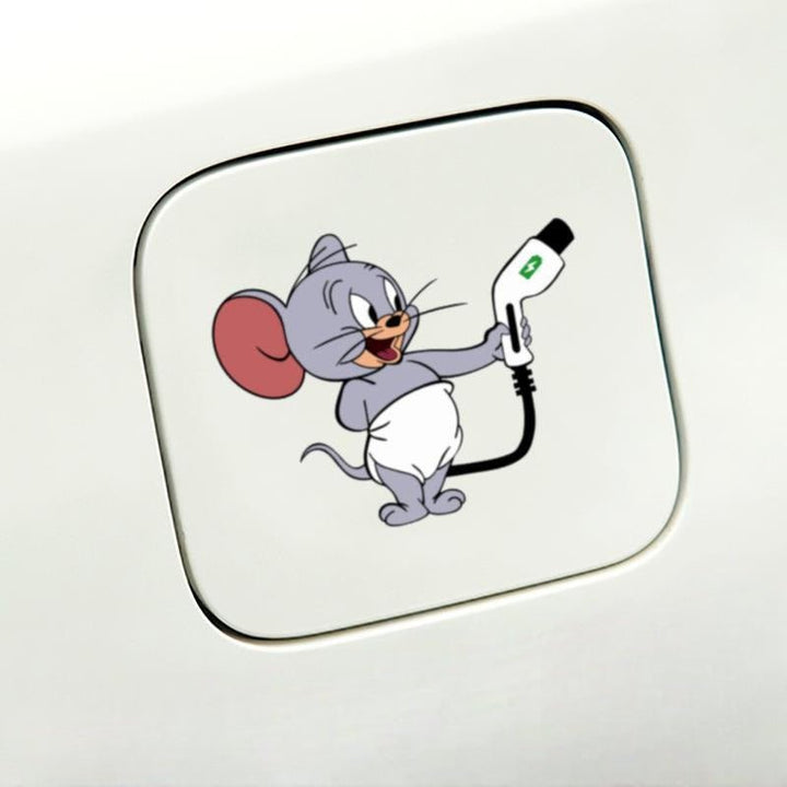 Autocollant Tom et Jerry Carburant Voiture - 