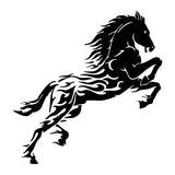 Autocollant Voiture Cheval Enflammé - 