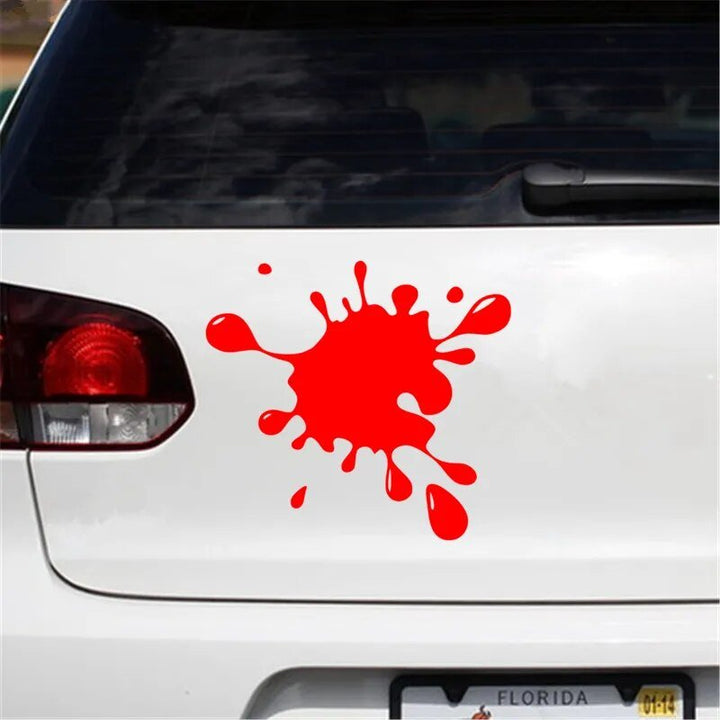 Autocollant Voiture Humour Éclaboussure - 