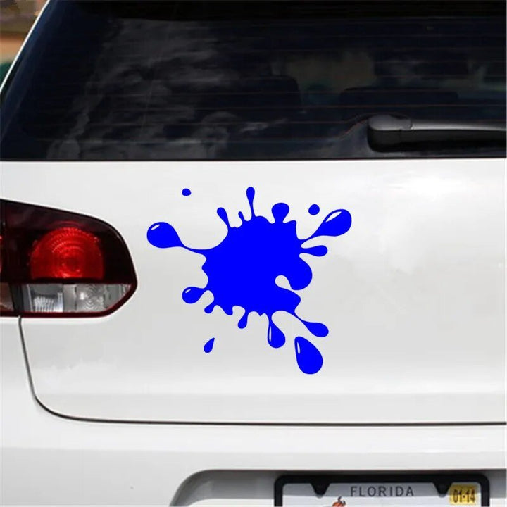 Autocollant Voiture Humour Éclaboussure - 