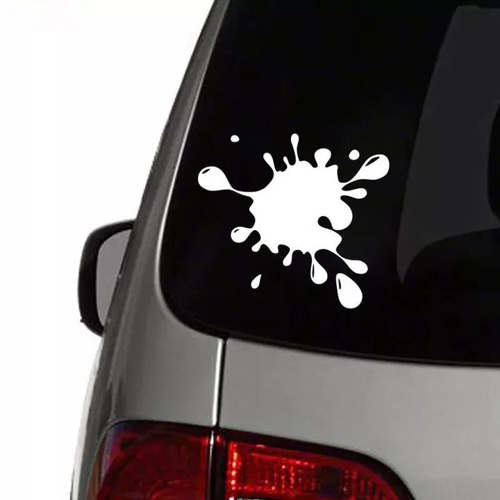 Autocollant Voiture Humour Éclaboussure - 