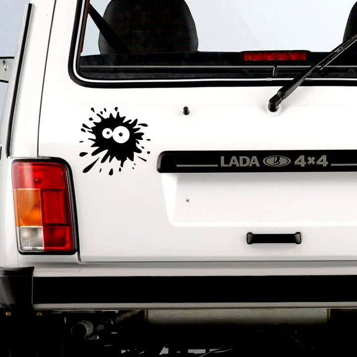 Autocollant Voiture Humour Éclaboussure - 