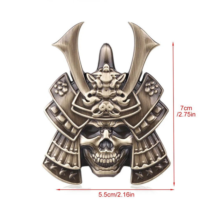 Autocollants Japonais Voiture Badge Menpo Samouraï - 