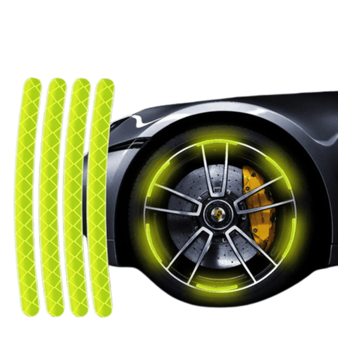 Autocollants Réfléchissants Pneus Voiture Lumineux
