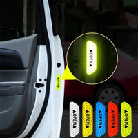 Autocollants Réfléchissants Porte Voiture Lumineux - 0