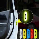 Autocollants Réfléchissants Porte Voiture Lumineux - 0
