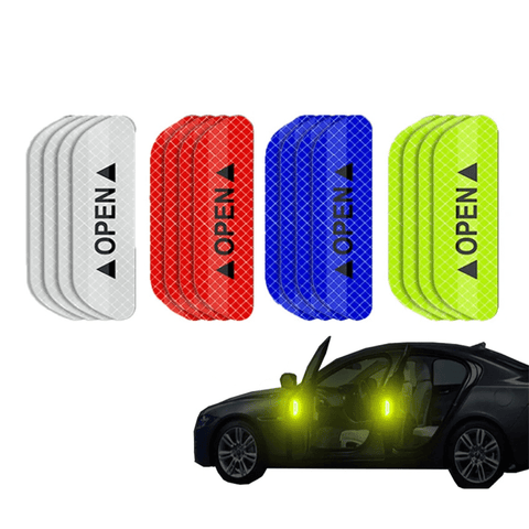 Autocollants Réfléchissants Porte Voiture Lumineux