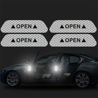 Autocollants Réfléchissants Porte Voiture Lumineux - 0