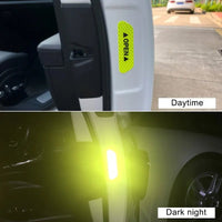Autocollants Réfléchissants Porte Voiture Lumineux - 0
