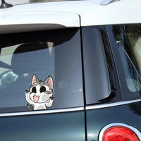 Autocollants Voiture Chats Mignons Cartoon - 